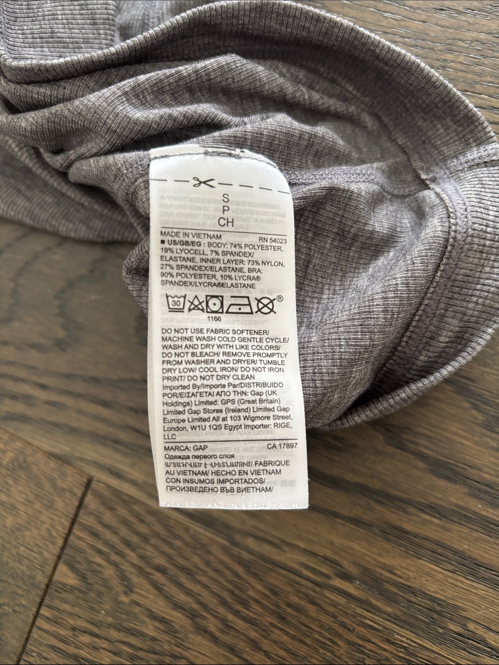 GAP Women's Racerback Tank Top - Gray - Picture 4 of 6